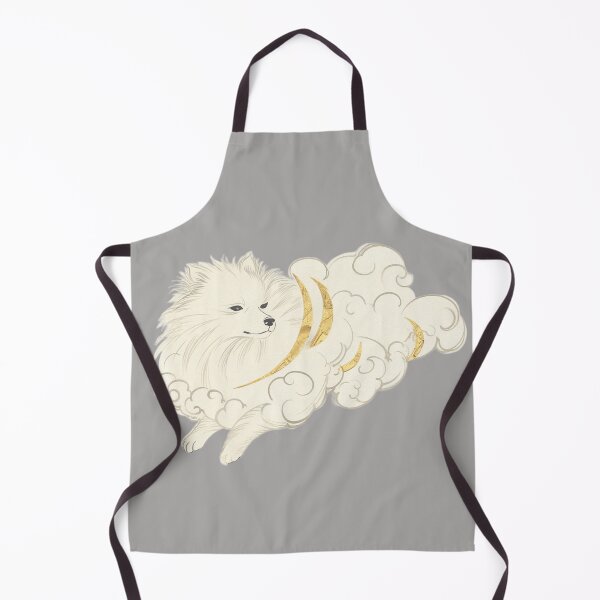 Item preview, The Sun-Kissed Pomeranian - Rising Sun Editio designed and sold by UkiyoPets.