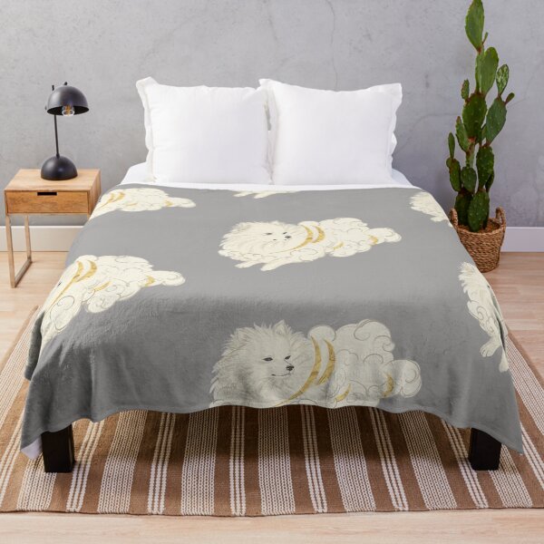 Item preview, The Sun-Kissed Pomeranian - Rising Sun Editio designed and sold by UkiyoPets.