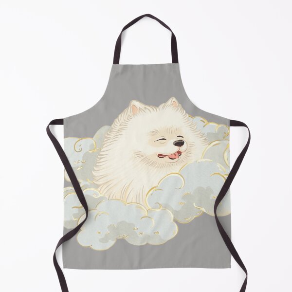 Item preview, Pom-Pom Kimono - Sweet Sakura Pomeranian designed and sold by UkiyoPets.