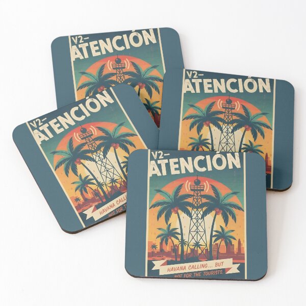 Item preview, V2 – Atención Cuba – Numbers Station Ident designed and sold by Fruit-Fletcher.