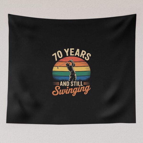 Item preview, 70 Years And Still Swinging Golf 70 Birthday 70th BDay designed and sold by SyntaxClaw.