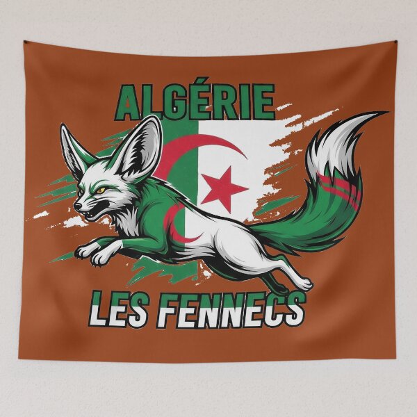 Item preview, Algeria National Spirit Mascot designed and sold by Majorprint.