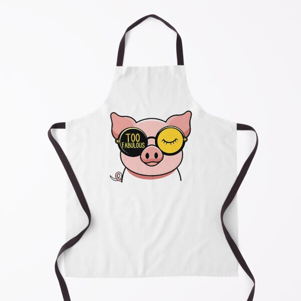Item preview, Too Fabulous – Cute Funny Pig Pop Sarcastic Attitude designed and sold by Taans-Creation.