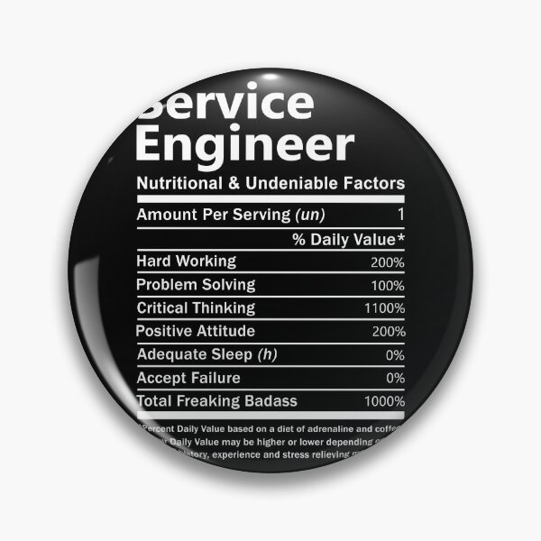 Item preview, Service Engineer designed and sold by aqnkkalw83.