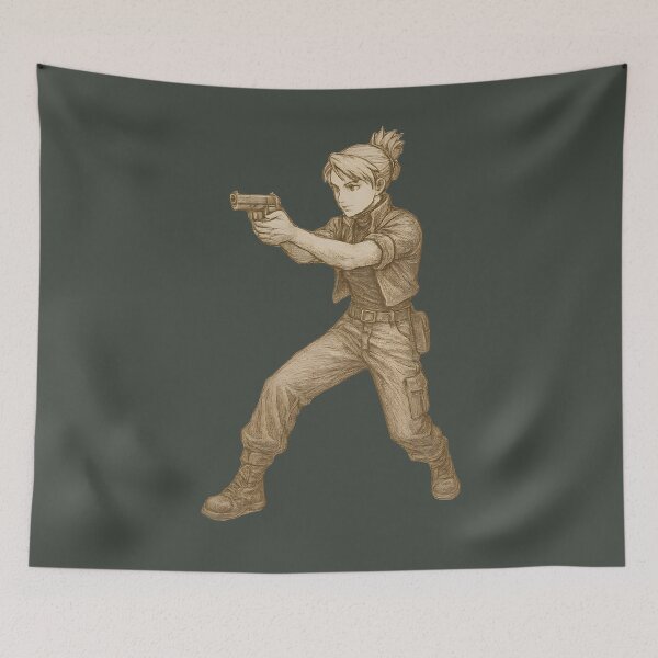 Item preview, Riza Hawkeye – Dynamic Line Art designed and sold by AnimeShin.