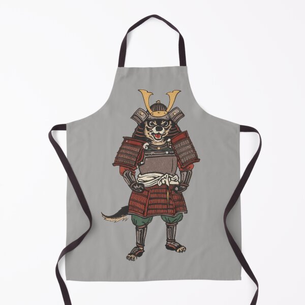 Item preview, Tiny Samurai Chihuahua - Fearless Spirit Print designed and sold by UkiyoPets.