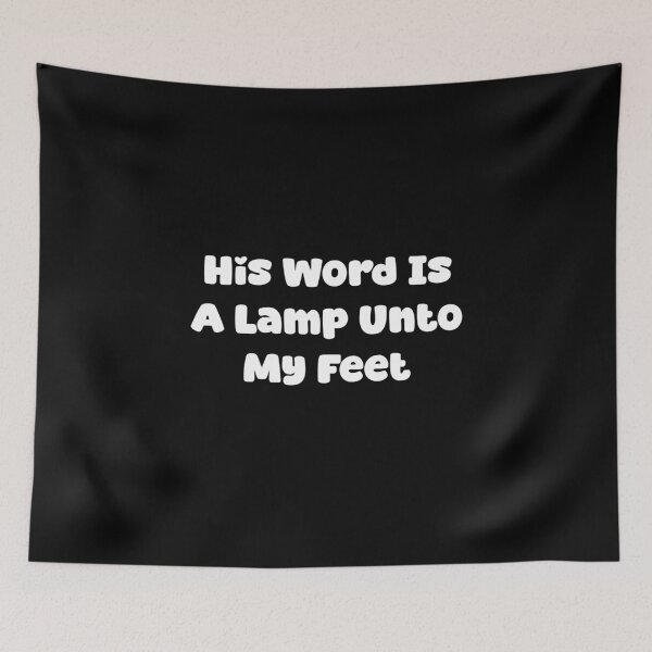 Item preview, His Word Is A Lamp Unto My Feet designed and sold by Jason123za.