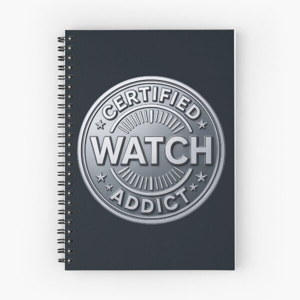 Item preview, Certified Watch Addict – Horology Enthusiast Badge Design designed and sold by WatchesAndMore.