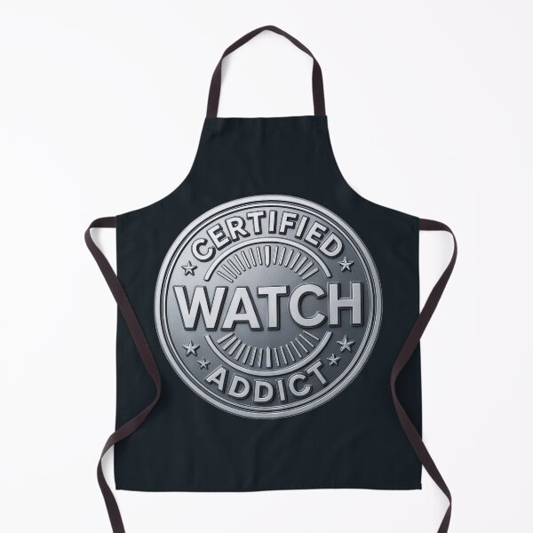Item preview, Certified Watch Addict – Horology Enthusiast Badge Design designed and sold by WatchesAndMore.