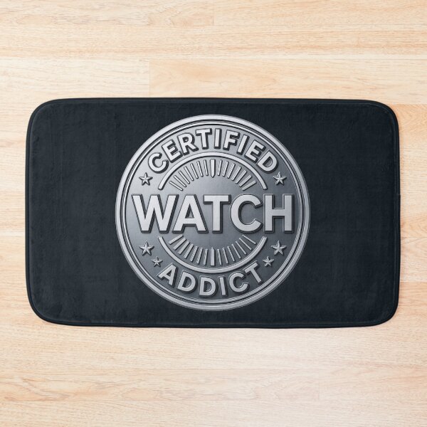 Item preview, Certified Watch Addict – Horology Enthusiast Badge Design designed and sold by WatchesAndMore.