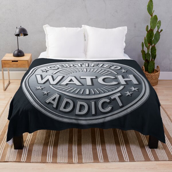 Item preview, Certified Watch Addict – Horology Enthusiast Badge Design designed and sold by WatchesAndMore.