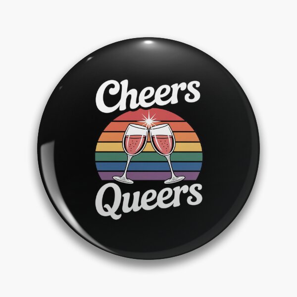 Item preview, Cheers Queers gay pride designed and sold by FadeOfThrone.