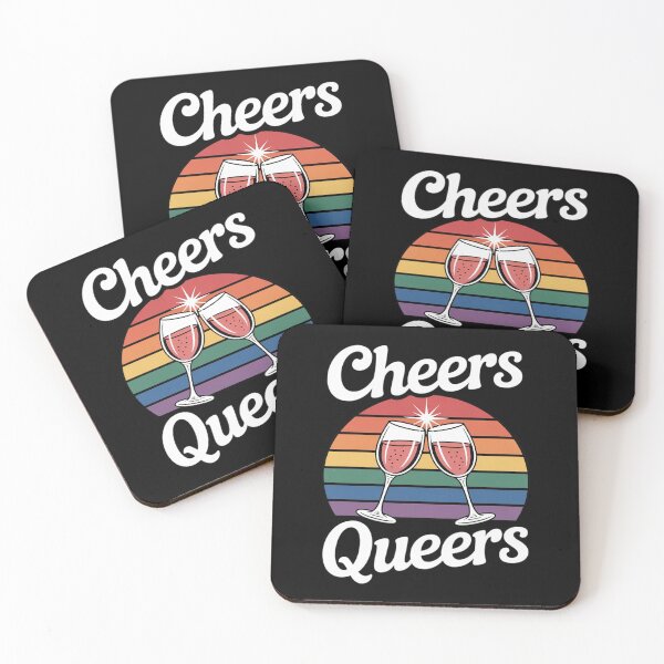 Item preview, Cheers Queers gay pride designed and sold by FadeOfThrone.