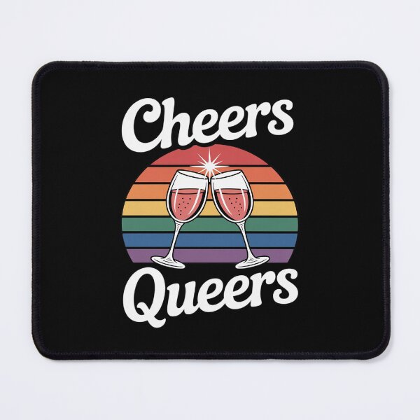 Item preview, Cheers Queers gay pride designed and sold by FadeOfThrone.