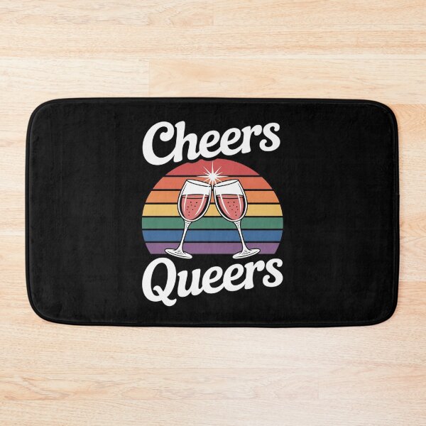 Item preview, Cheers Queers gay pride designed and sold by FadeOfThrone.