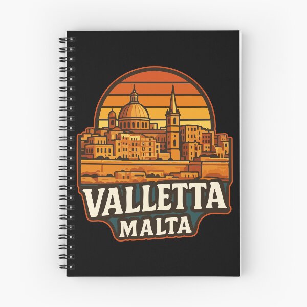 Item preview, Valletta Malta Retro Vintage Travel designed and sold by TomFrontierArt.