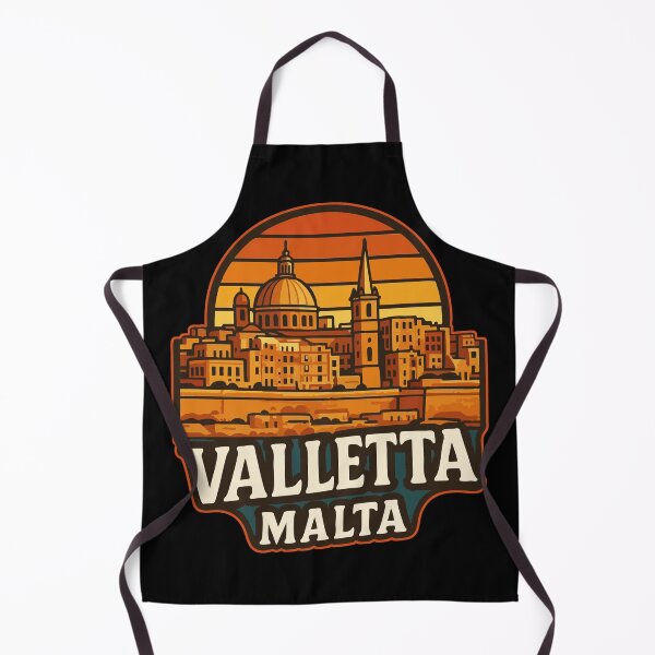 Item preview, Valletta Malta Retro Vintage Travel designed and sold by TomFrontierArt.
