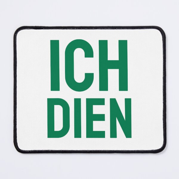 Item preview, Ich Dien green designed and sold by VRedBaller.