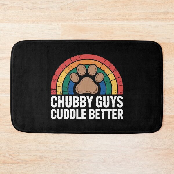 Item preview, Chubby Guys Cuddle Better Bear Gay Pride designed and sold by MarryIsMonth.