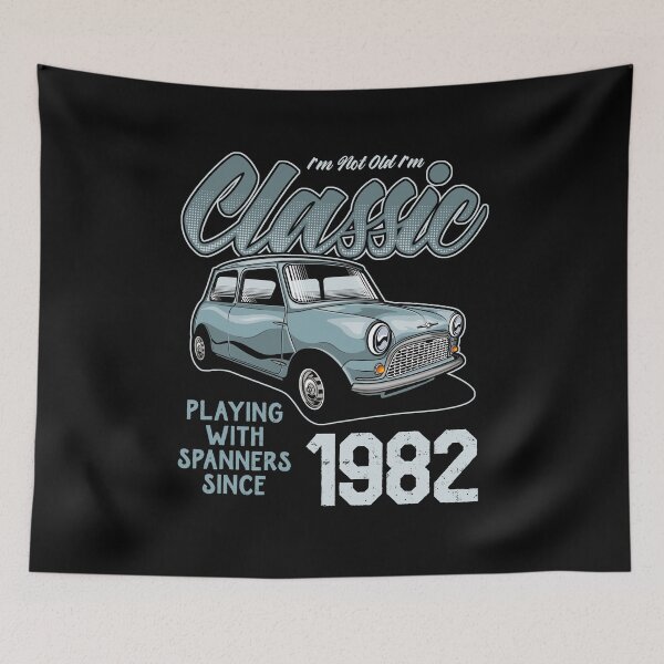 Item preview, I'm Not Old I'm Classic Car Vintage Born In 1982 designed and sold by JRRTs.