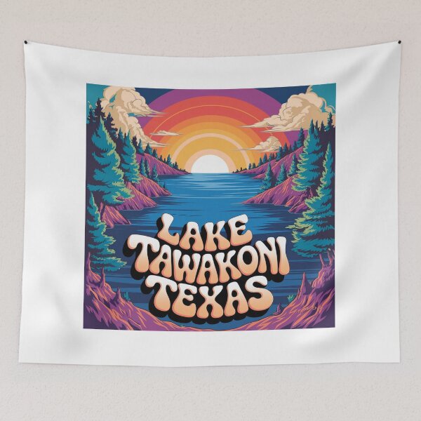 Item preview, Lake Tawakoni - Psychedelic #2 designed and sold by FireMesa.
