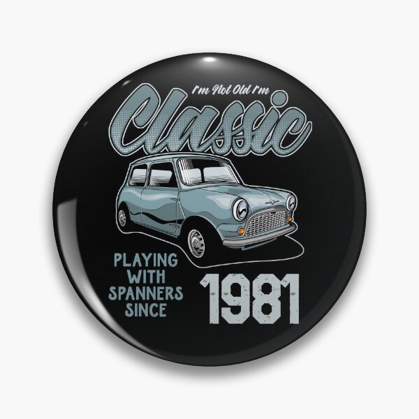 Item preview, I'm Not Old I'm Classic Car Vintage Born In 1981 designed and sold by JRRTs.