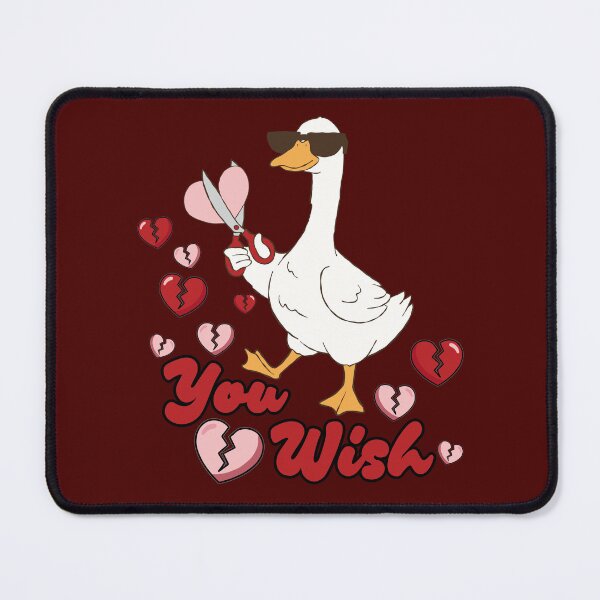 Item preview, You Wish Valentine Silly Goose Heart Breaker Boy Valentines Day  designed and sold by Forevermore.
