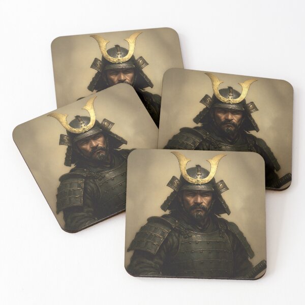 Item preview, Legendary Samurai Warrior | Traditional Japanese Armor | Bushido Honor Art designed and sold by DoceVaga.