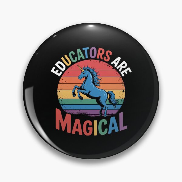 Item preview, Educators Are Magical - Rainbow Unicorn, Gay Teacher, Queer designed and sold by FadeOfThrone.