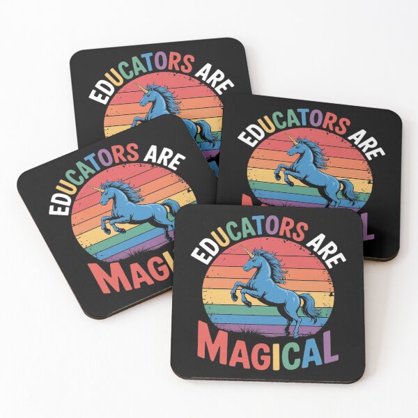Item preview, Educators Are Magical - Rainbow Unicorn, Gay Teacher, Queer designed and sold by FadeOfThrone.