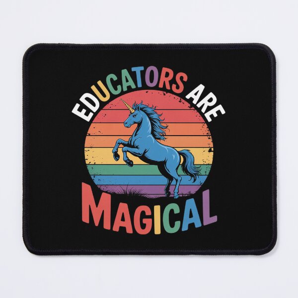 Item preview, Educators Are Magical - Rainbow Unicorn, Gay Teacher, Queer designed and sold by FadeOfThrone.