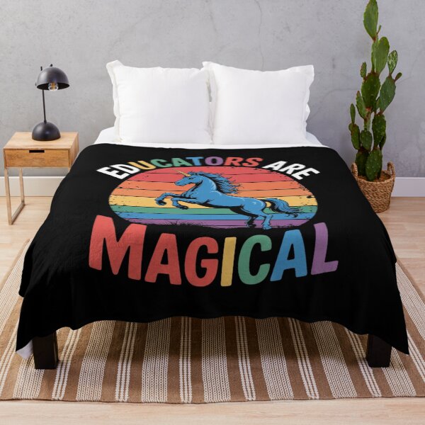 Item preview, Educators Are Magical - Rainbow Unicorn, Gay Teacher, Queer designed and sold by FadeOfThrone.