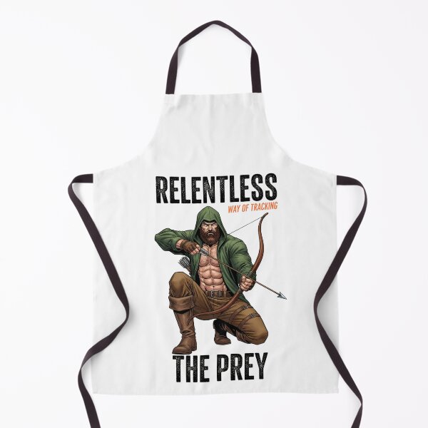 Item preview, Relentless Way of Tracking – Fierce Hunter Archer Illustration designed and sold by C3J7.