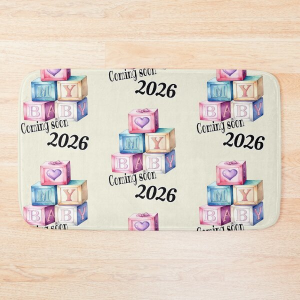 Item preview, Announcing pregnancy in 2026, building blocks for my baby designed and sold by LiskoDesign.