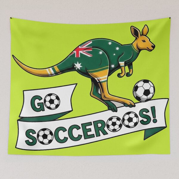 Item preview, Australia Soccerroo Fan Spirit designed and sold by Majorprint.