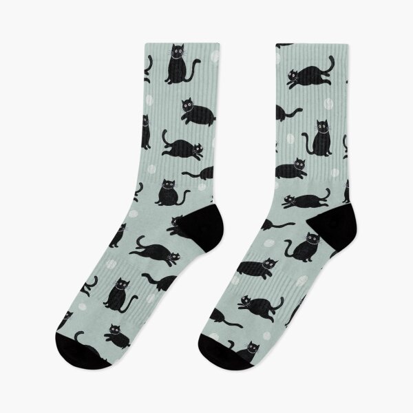 Item preview, Cute Funny Cats and Yarn - Green designed and sold by Anjana  Mistry.