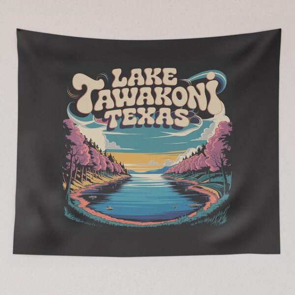 Item preview, Lake Tawakoni - Psychedelic designed and sold by FireMesa.