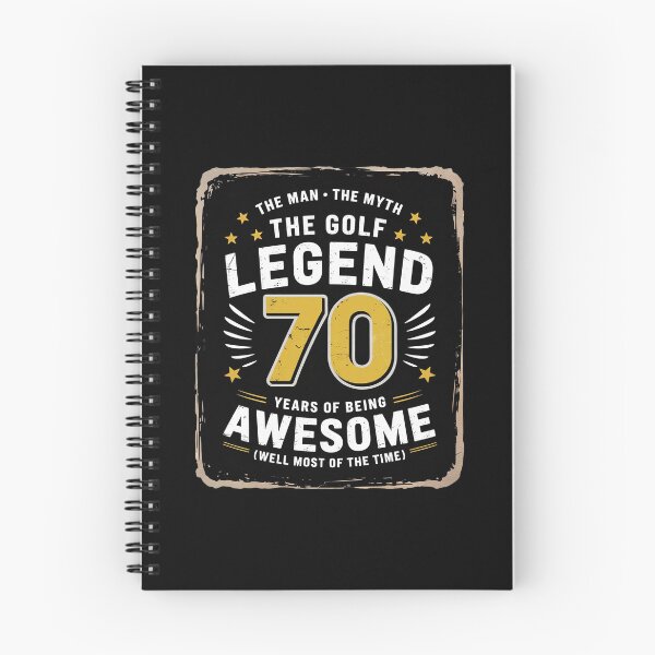 Item preview, 70th Birthday Golf Player 70 Years Old Golfer designed and sold by SyntaxClaw.