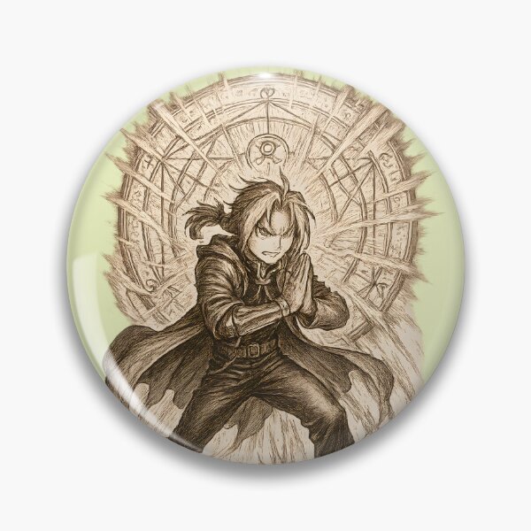 Item preview, Edward Elric – Dynamic Line Art designed and sold by AnimeShin.