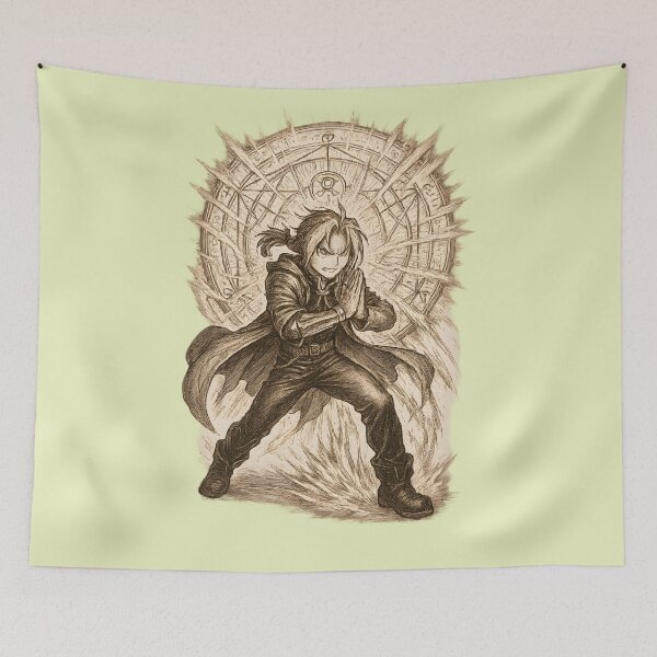 Item preview, Edward Elric – Dynamic Line Art designed and sold by AnimeShin.
