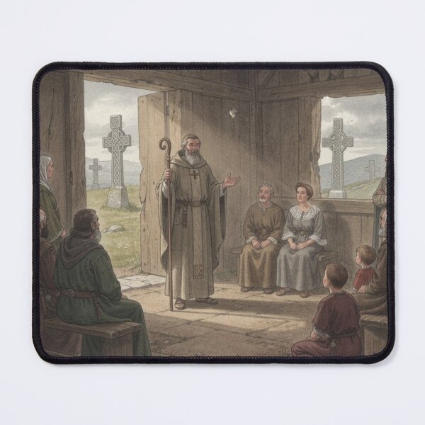 Item preview, Saint Mungo evangelizing the kingdom of Strathclyde designed and sold by jefboutique6150.
