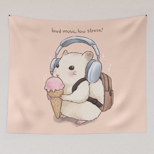 Item preview, Loud Music, Low Stress designed and sold by Peach Frog.