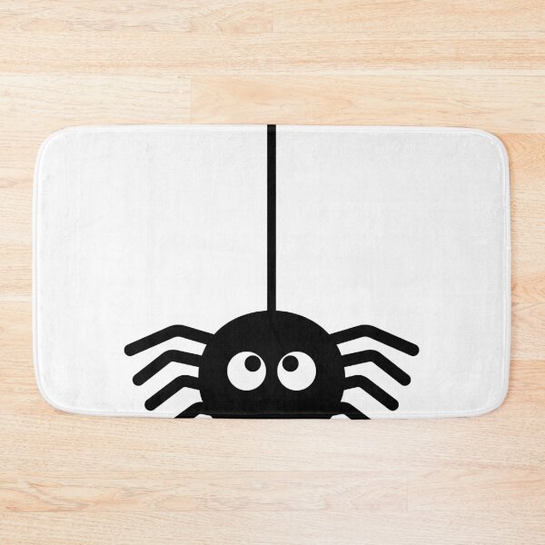 Item preview,  A tiny, cute black spider spun its web and glanced upwards. designed and sold by Nengsang.