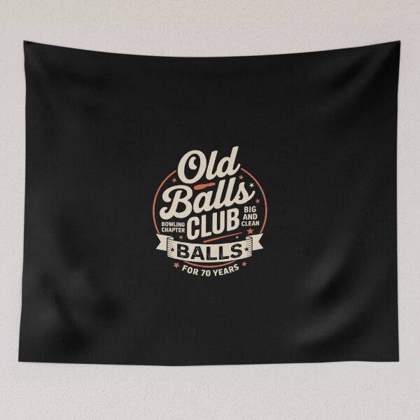 Item preview, 70th Birthday Old Balls Club 70 Years Balls Bowling Men Dad designed and sold by SyntaxClaw.