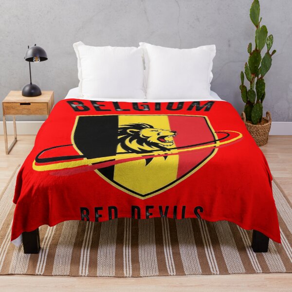 Artikelvorschau, Belgium Red Devils Lion Emblem entworfen und verkauft von Majorprint.