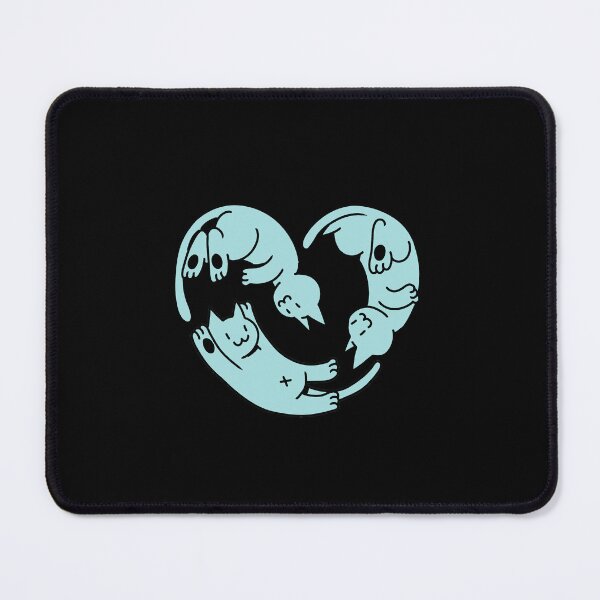 Item preview, Defy gravity heart shaped Kittens blue designed and sold by CherryBlossom444.