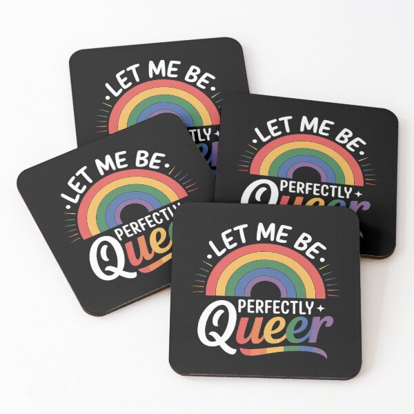 Item preview, Let Me Be Perfectly Queer Rainbow LGBTQ designed and sold by FadeOfThrone.