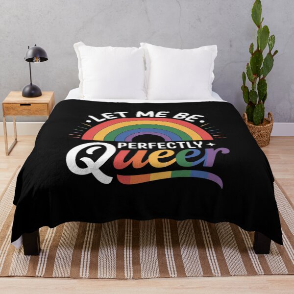 Item preview, Let Me Be Perfectly Queer Rainbow LGBTQ designed and sold by FadeOfThrone.