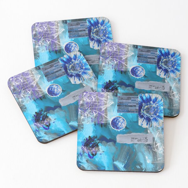 Item preview, Collage Azul  designed and sold by Swooncake Press.