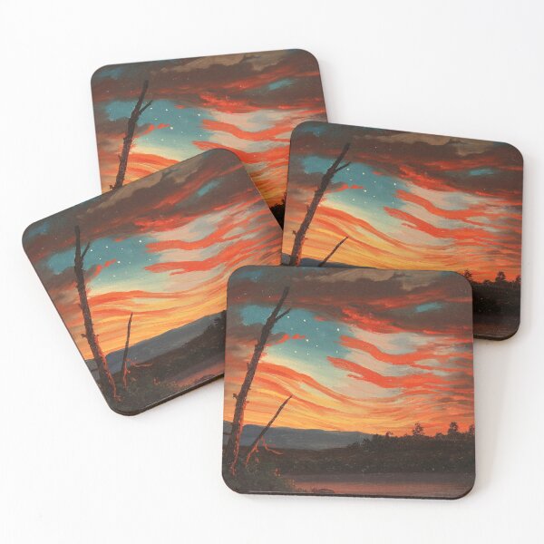 Item preview, Our Banner in the Sky (1861) – Frederic Edwin Church designed and sold by Art Outlaws.